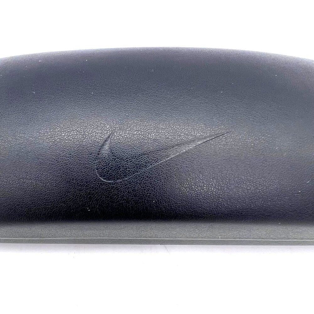 Nike Just Do It Black Hard Shell Clamshell Sunglasses Glasses Case Made in Italy - Picture 5 of 11
